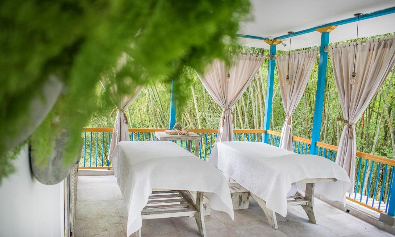 Hotel Hacienda Santa Clara Санта Роса де Кабал Екстериор снимка