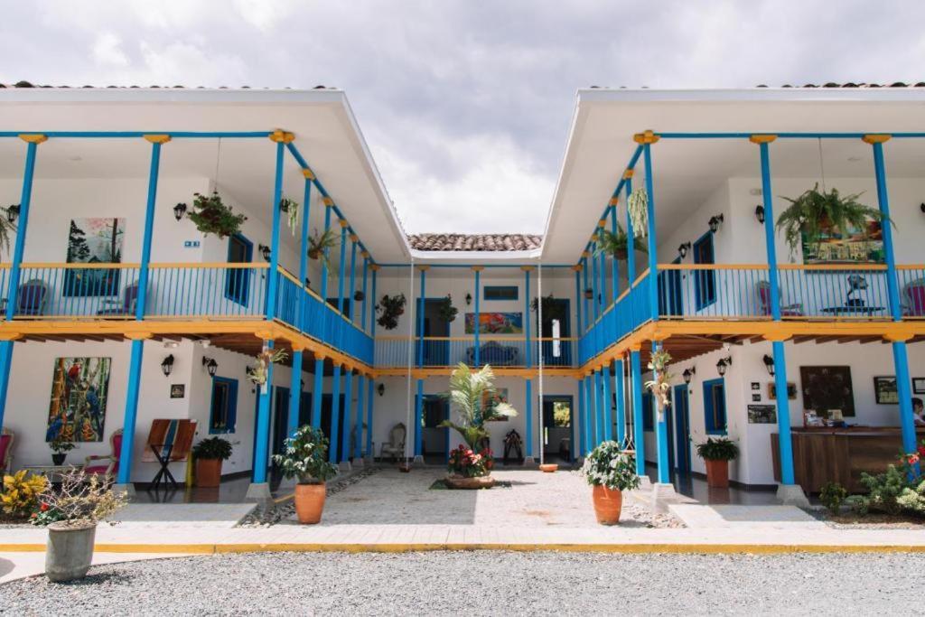Hotel Hacienda Santa Clara Санта Роса де Кабал Екстериор снимка