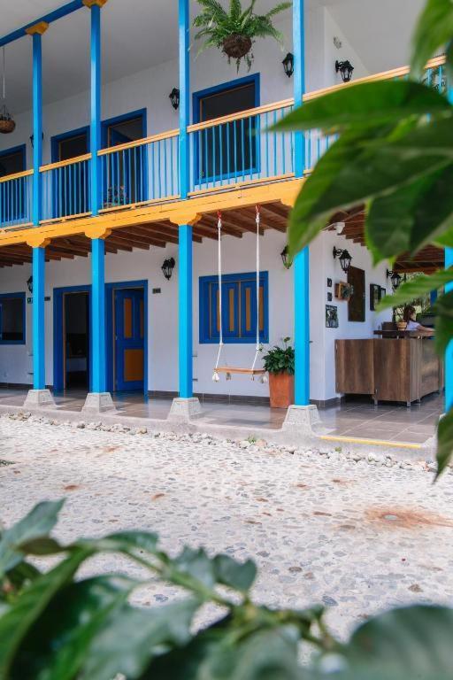 Hotel Hacienda Santa Clara Санта Роса де Кабал Екстериор снимка