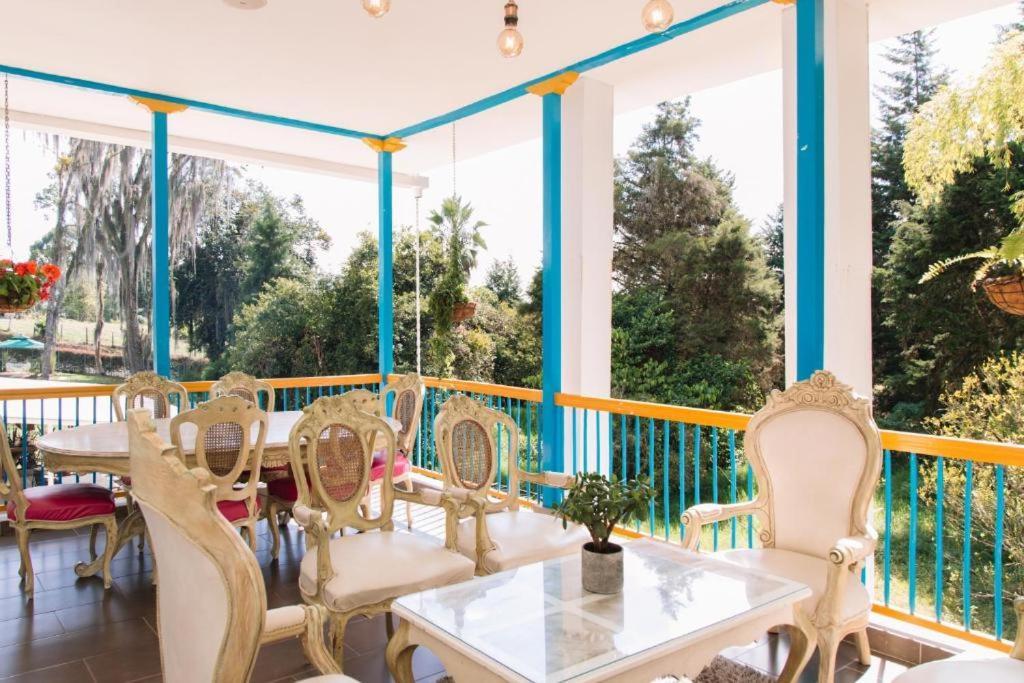 Hotel Hacienda Santa Clara Санта Роса де Кабал Екстериор снимка